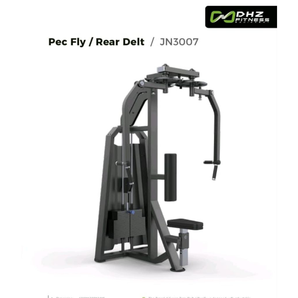 Alat fitnes DHZ Tasical Fec fly / Rear Delt
