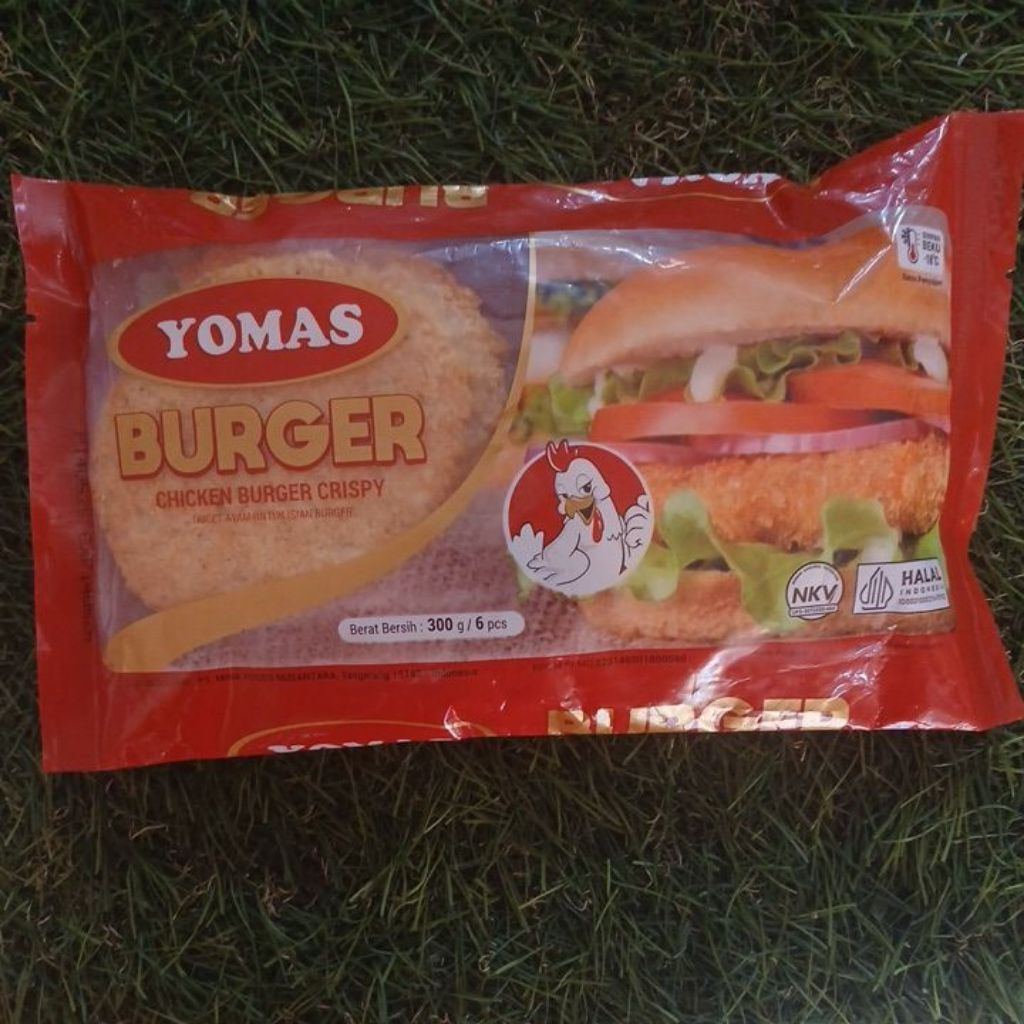 

Yomas crispy burger 300gr
