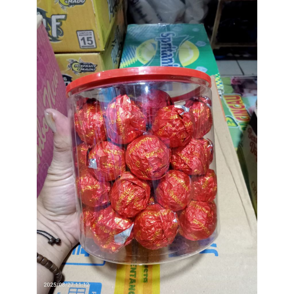 

Lianggui chococrispy wafer bulat isi 50pcs