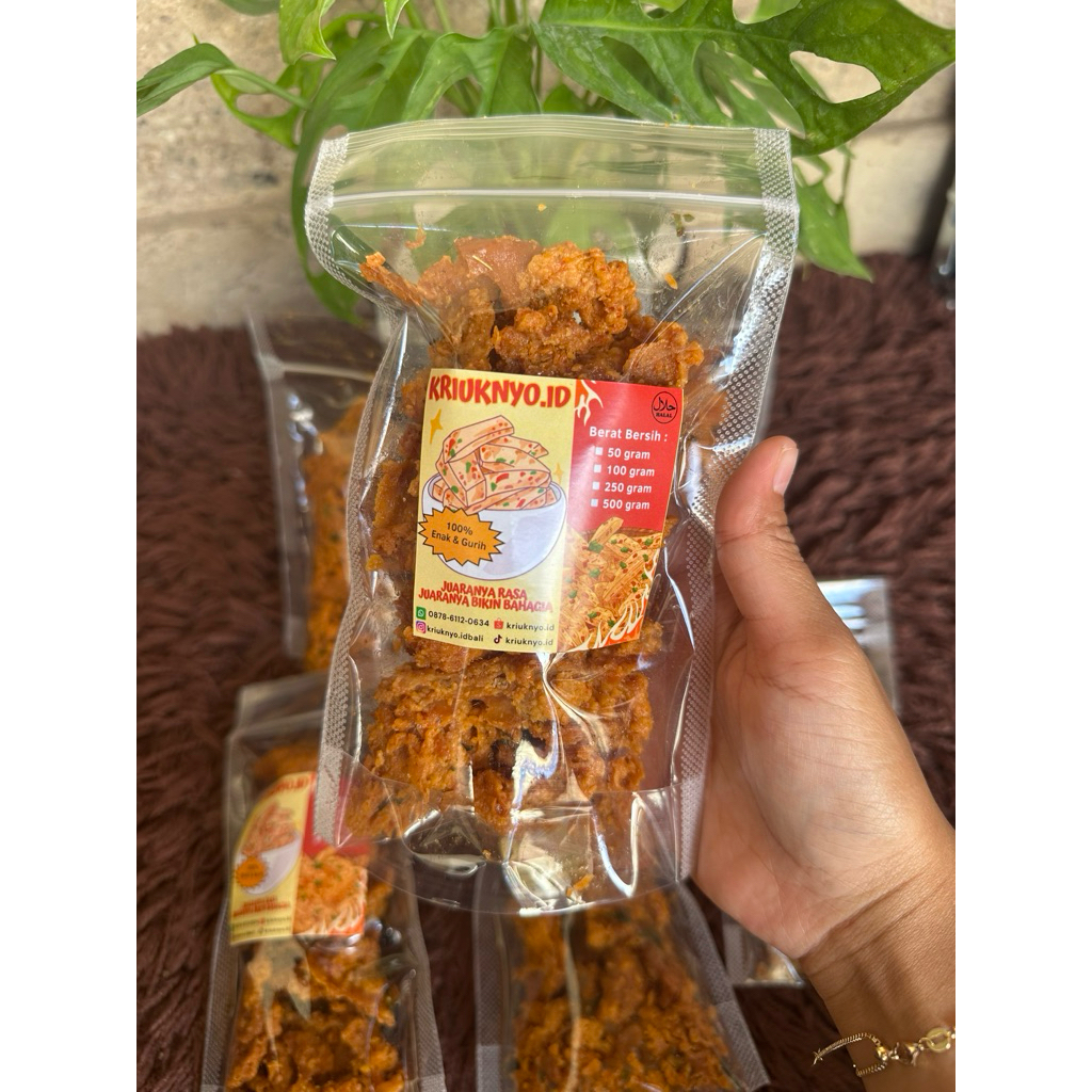 

Kulit Ayam Crispy Pedas Daun Jeruk 100gr