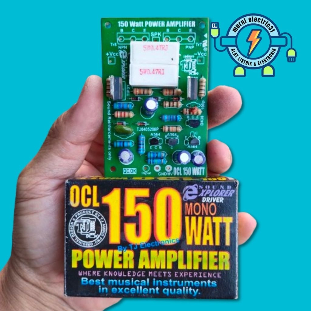 kit driver power amplifier OCL 150 watt mono TJ