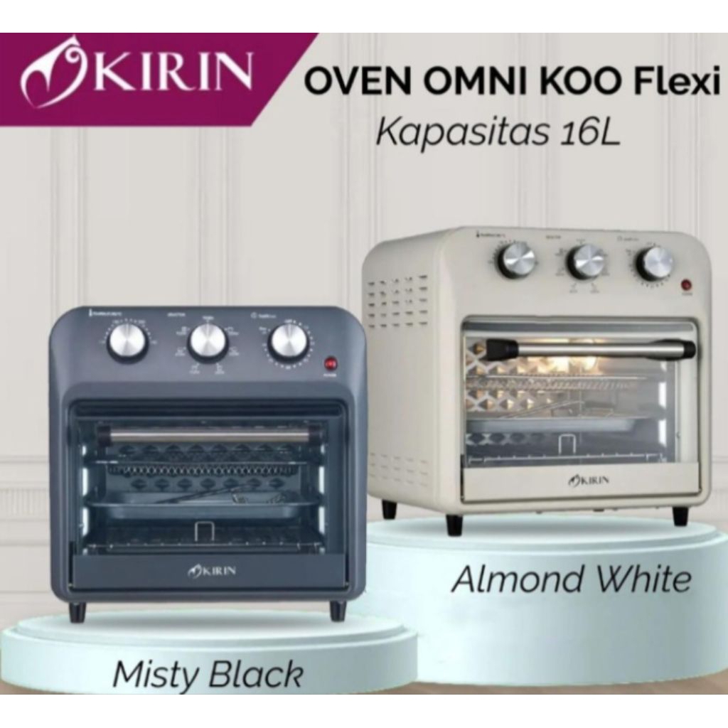 OVEN + MICROWAVE KIRIN OMNI OVEN KOO 162S - OVEN KIRIN 16 LITER - OVEN LISTRIK MURAH PALEMBANG - OVE