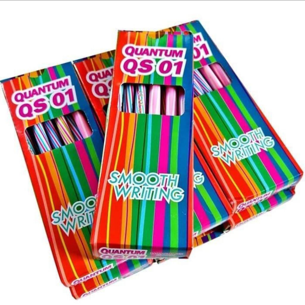 

Pulpen Quantum QS- 01 / Ballpoint 1 pak isi 12 pcs