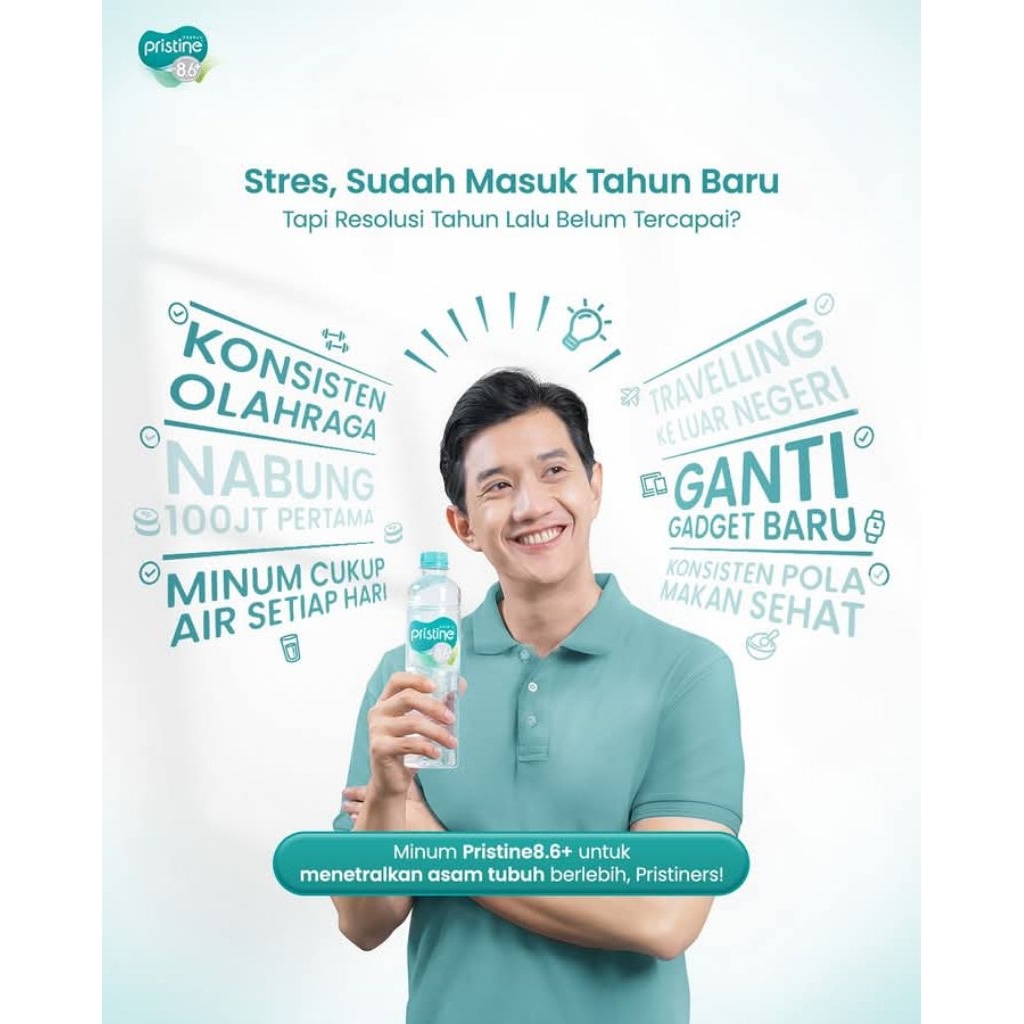 

AIR MINUM PRISTINE ISI 600 ML