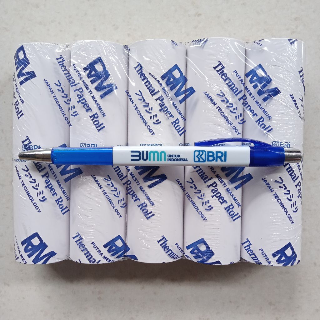 

Kertas Struk EDC LOGO BRI PMM12m