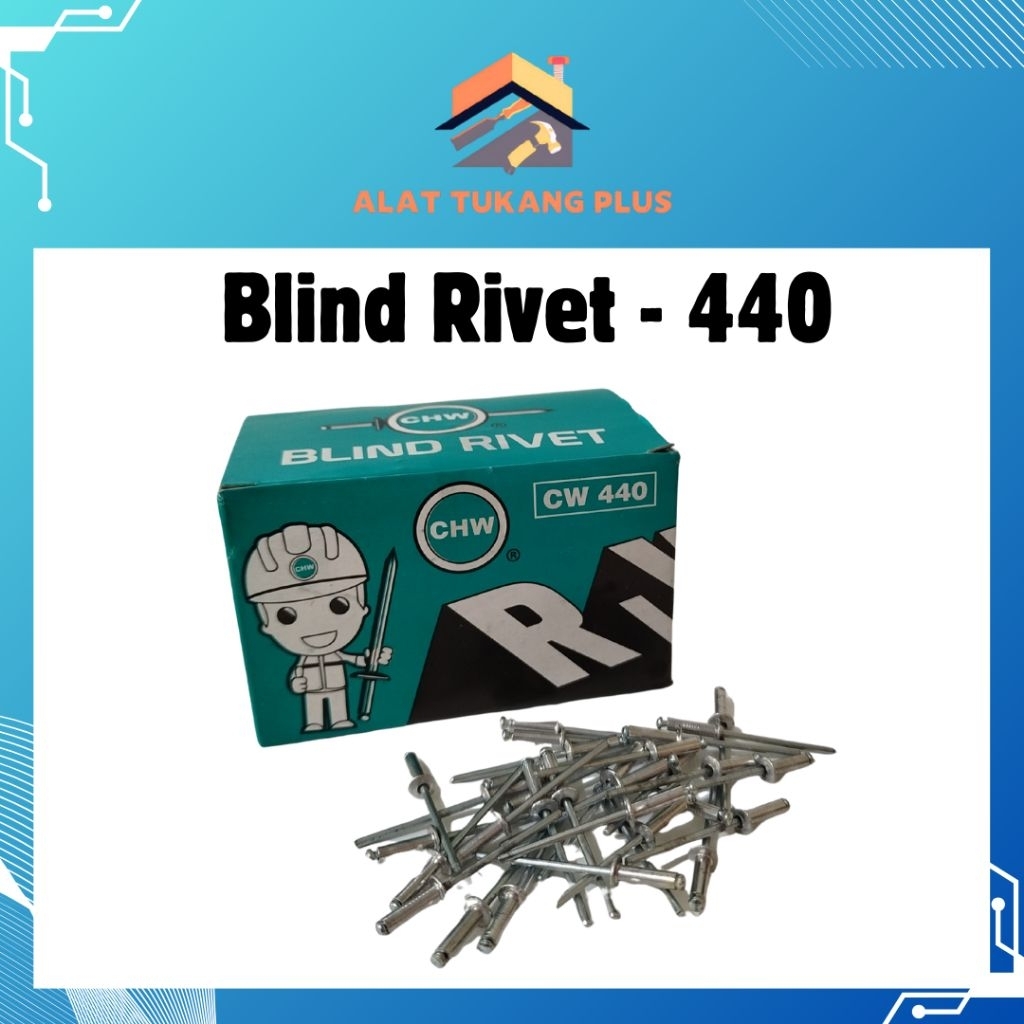 Blind Rivet | Paku Rivet - 440 | Rivet CHW Export Quality