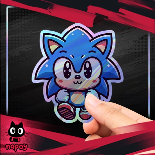 

Stiker Hologram Game Sonic V3