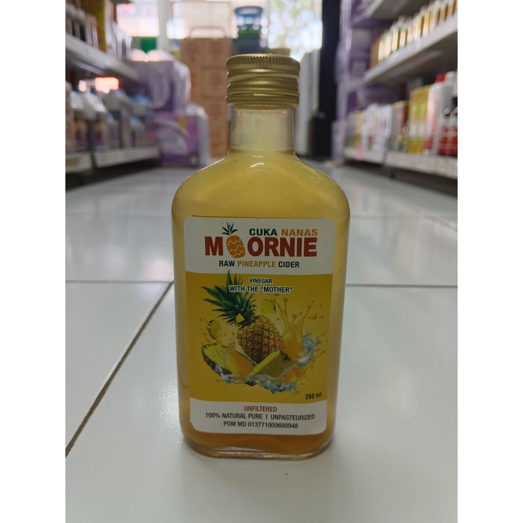 

Cuka Nanas MOORNIE Fermentasi Alami 250ml ORIGINAL