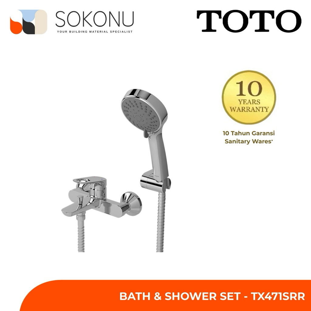 TOTO Bath & Shower Set - TX471SRR
