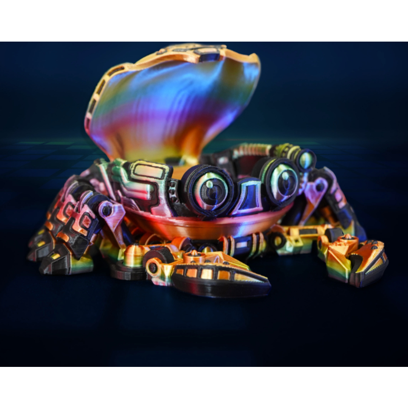 Cuero Mainan Cyber Crab Robot Kepiting Artikulasi