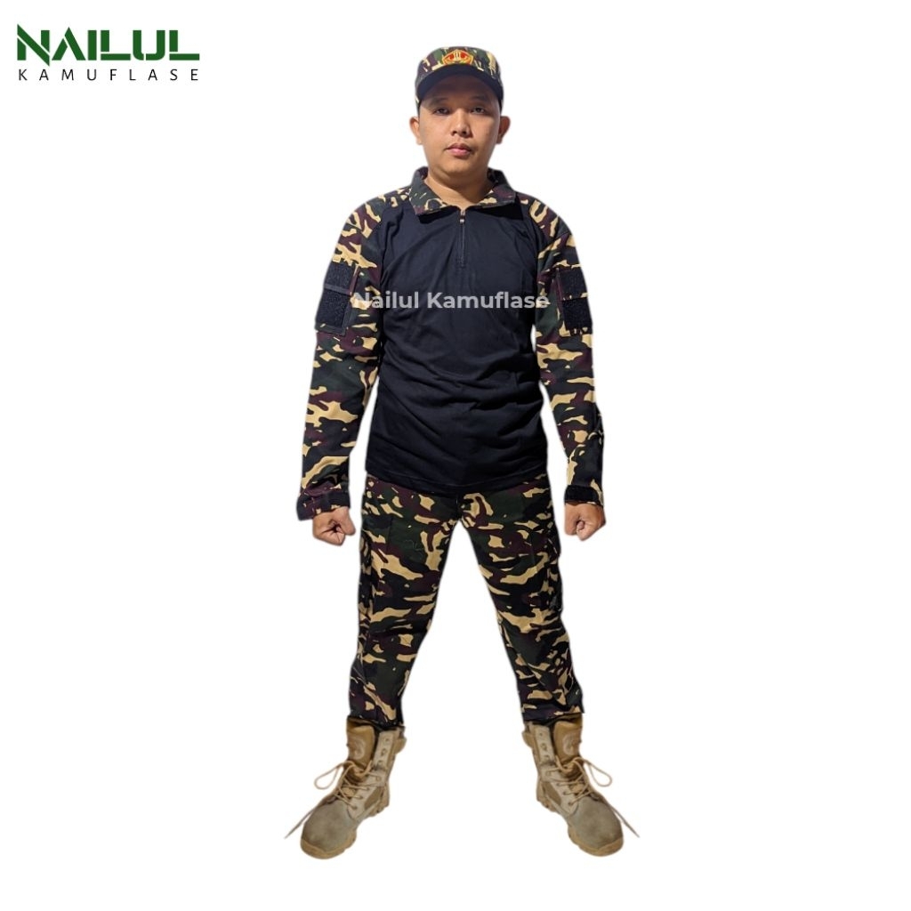 SETELAN BANSER LENGKAP CELANA BDU TOPI BAHAN TWILL PREMIUM