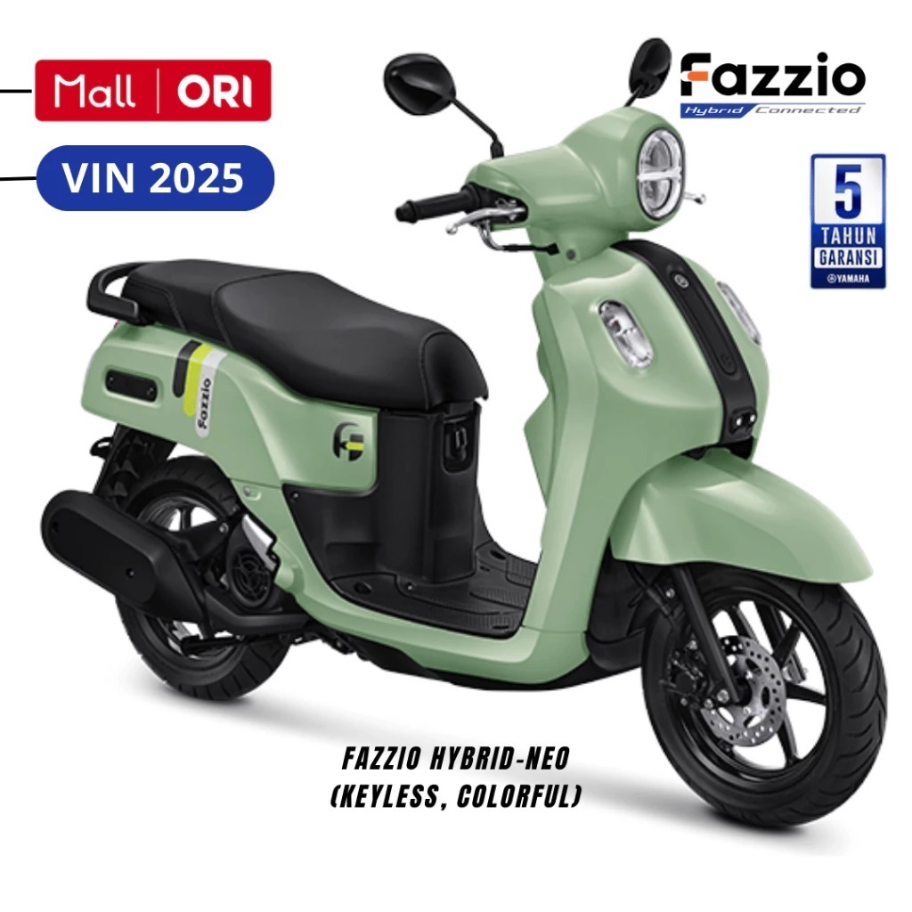 Sepeda Motor Yamaha Fazzio Hybrid-Neo