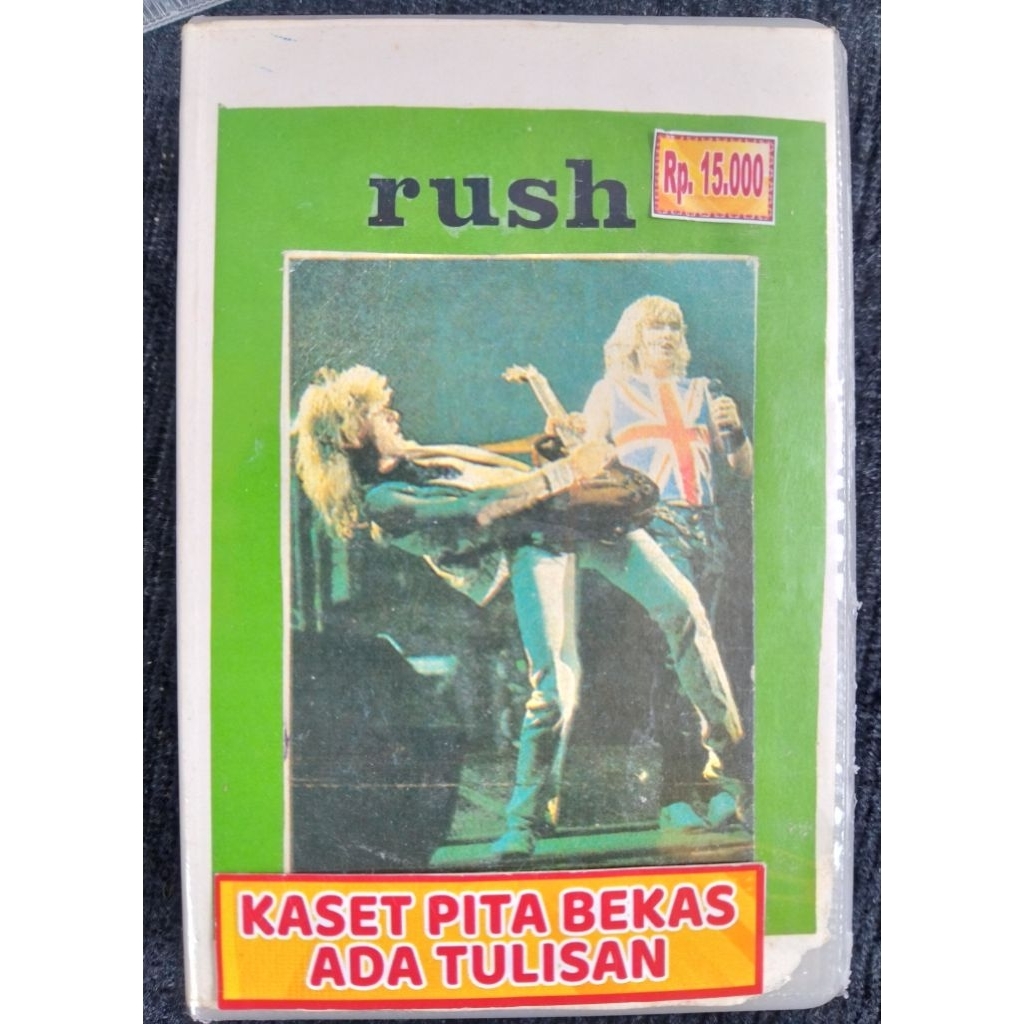 kaset pita bekas rush