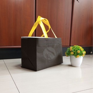 12 PCS Tas Spunbond SOS Box 30x15x20cm tas spunbun/ kain brownies / roll cake / pastel / natal Chris