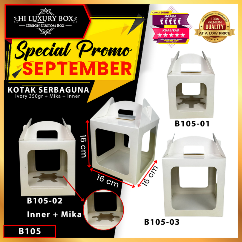 

Box Hamper - Gable Box - Kotak Serbaguna - B105