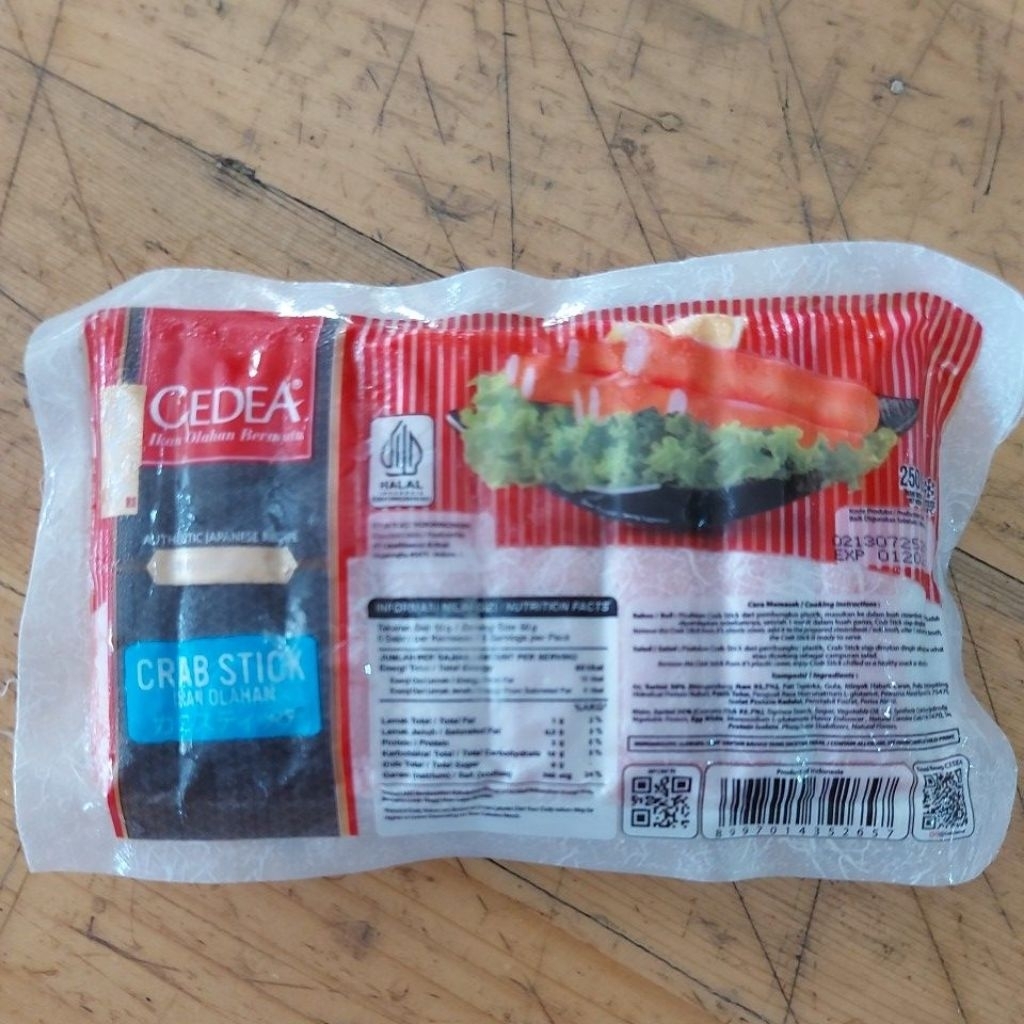

CEDEA CRAB STICK 250GR
