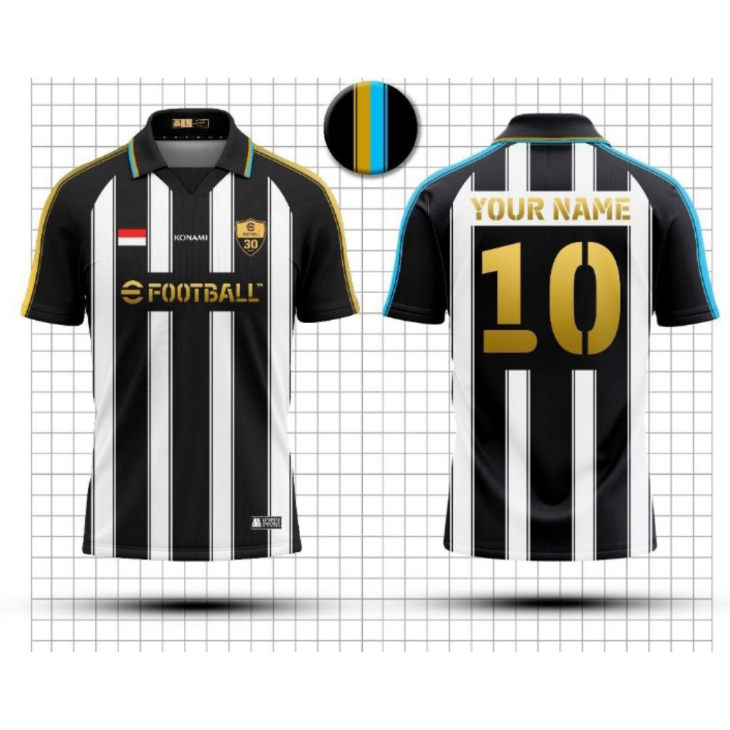 JERSEY EFOOTBALL ANNIVERSARY 30 TAHUN KONAMI