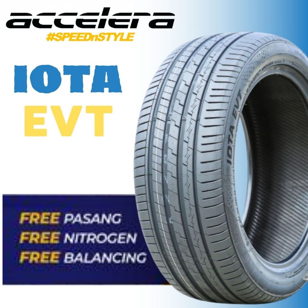 Ban Mobil  Ukuran R17 215 / 50 Tubeless Ban Accelera Iota Evt 215 / 50 R17
