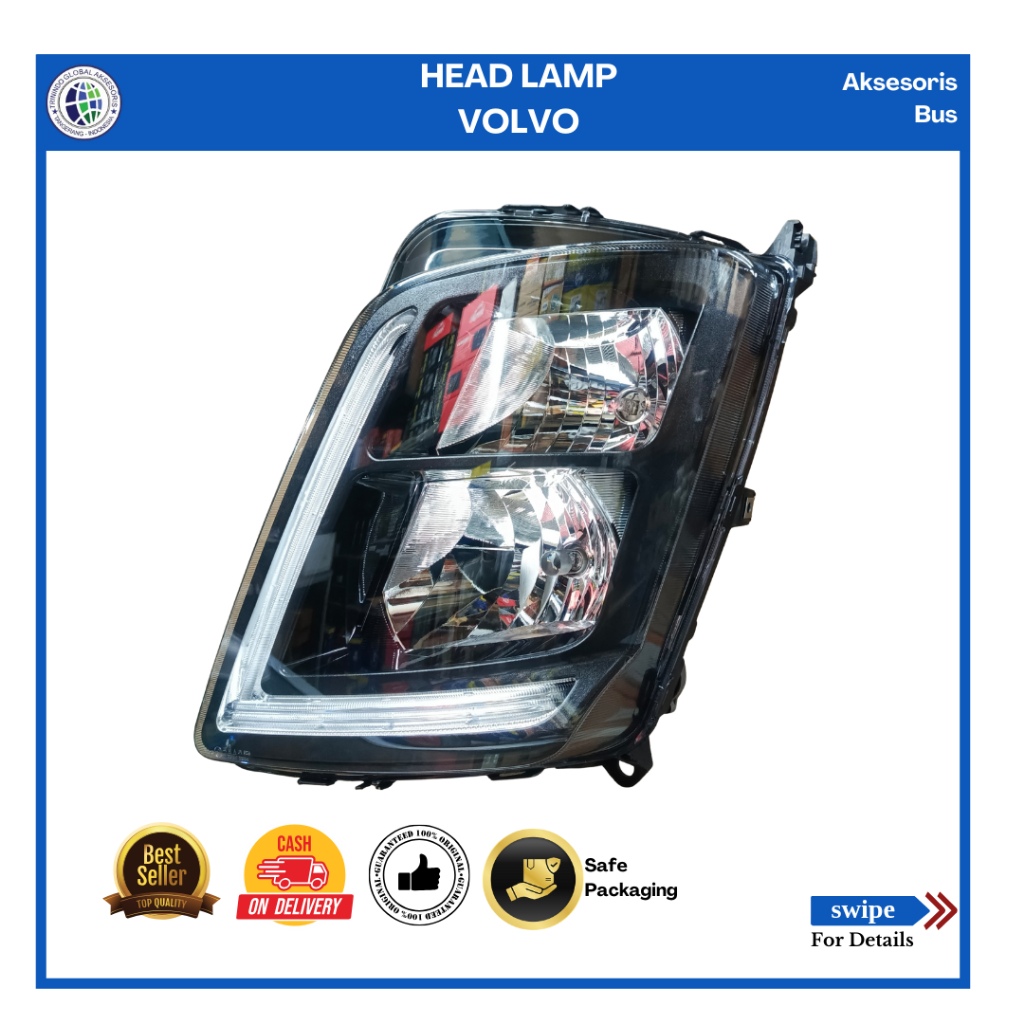 Head Lamp Volvo/Lampu Depan Truck Volvo