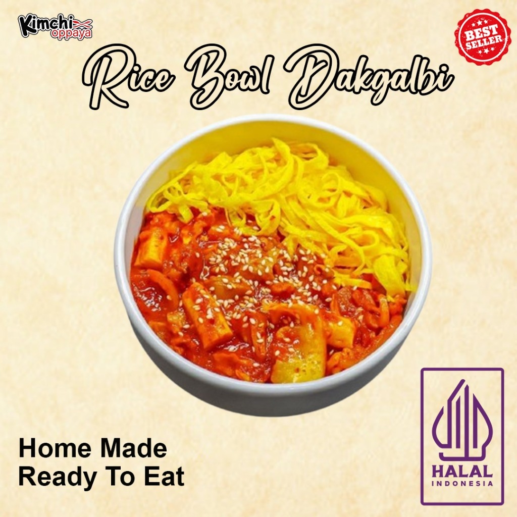 

Ricebowl Dakgalbi Korea Halal Instan Delivery