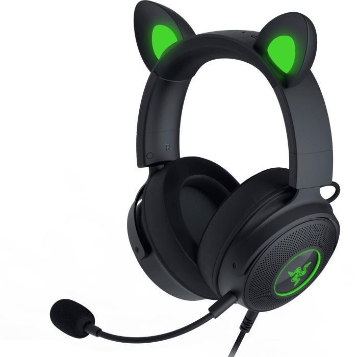 Headset Gaming Razer Kraken Kitty V2 - Wired RGB Kitty Ears Gaming Headset