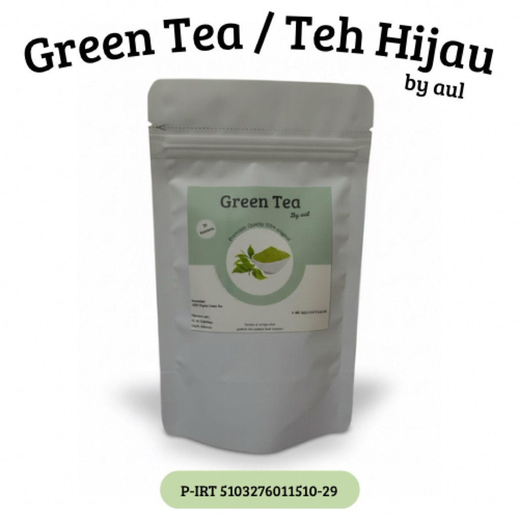 

TEH CELUP GREEN TEA | TEH HIJAU | GREEN TEA | DIET | ISI 20 TEA BAG | ORIGINAL BY AUL