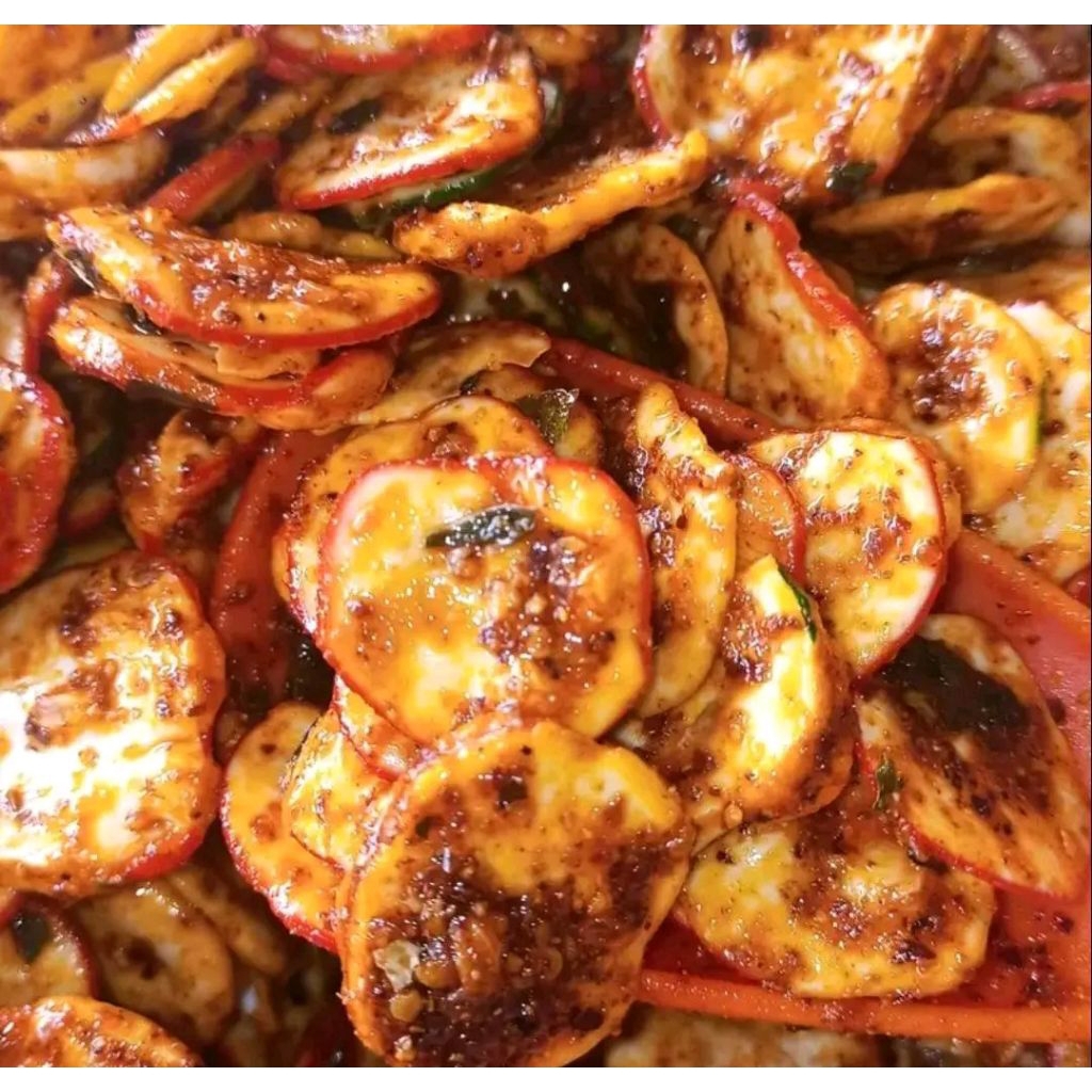 

kerupuk seblak pedas daun jeruk1kg