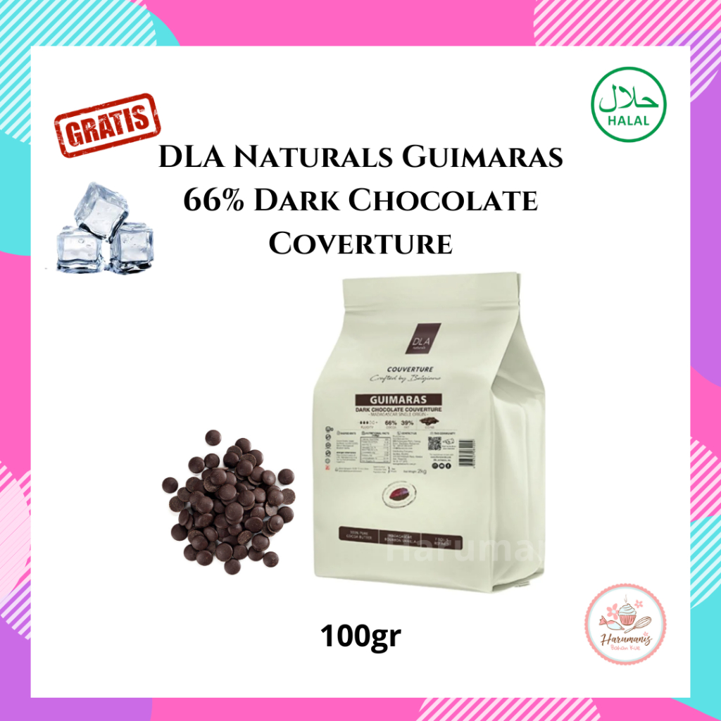

DLA Naturals Guimaras 66% Dark Chocolate Coverture 100gr
