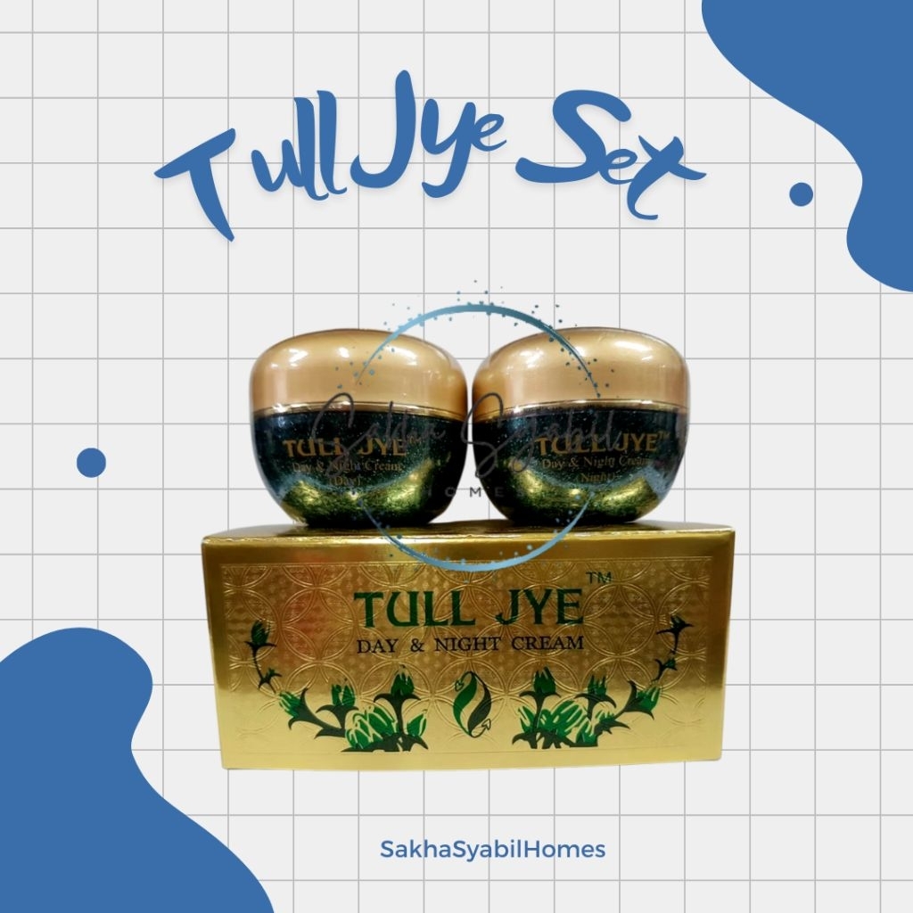 TULL JYE HIJAU DAY CREAM - TULL JYE HIJAU NIGHT CREAM /Tull Jye Cream Big A Big B / Tull Jye Washing