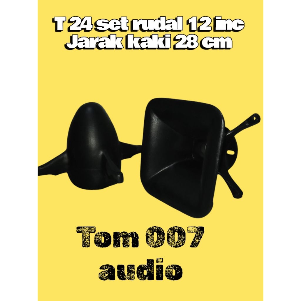 horn t24 set rudal 12 inc,horn t24 set rudal,horm tweeter