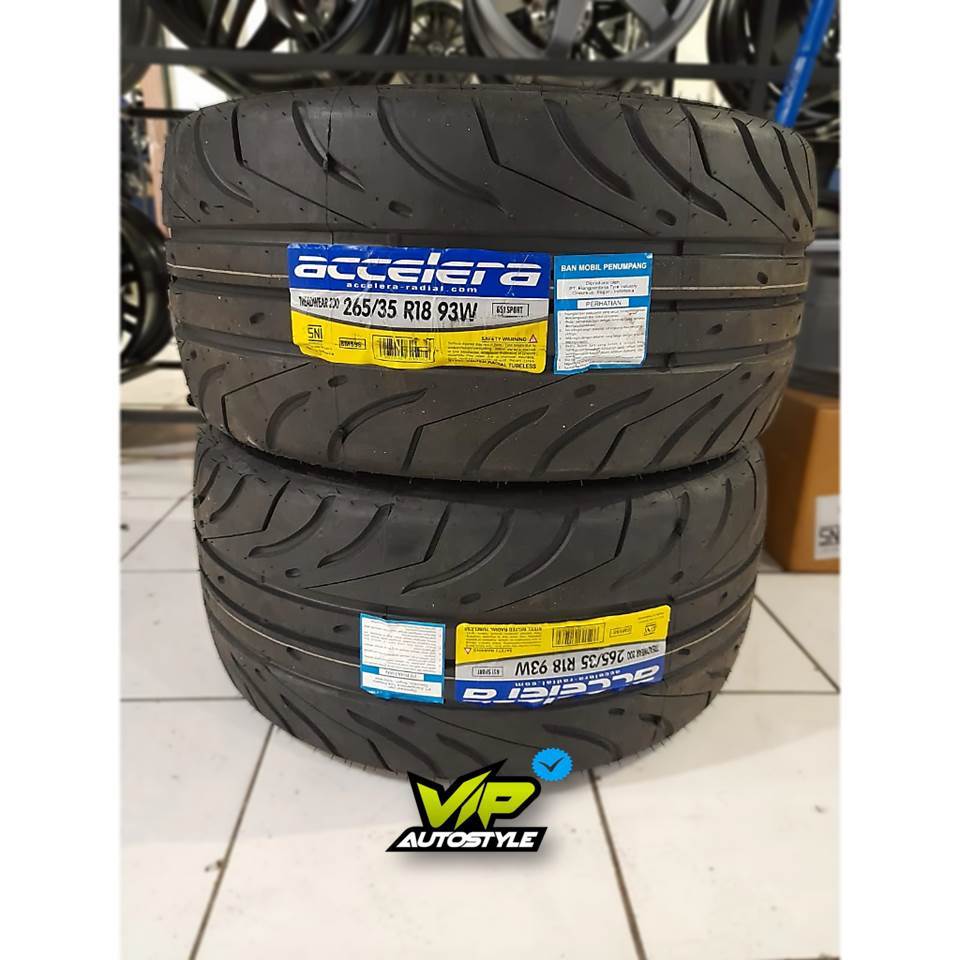 Ban Ring 18 ACCELERA 651 SPORT TIPE SEMI SLICK UKURAN 265/35 RING 18