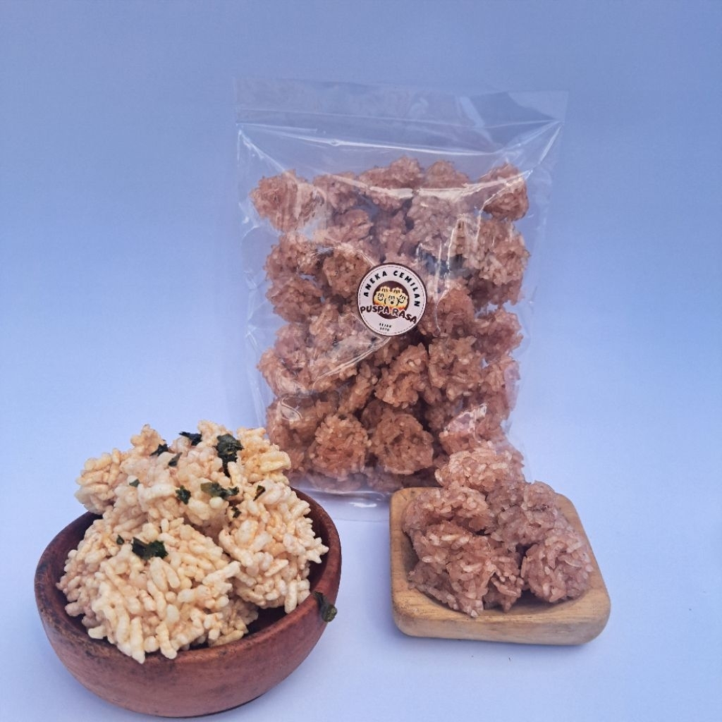 

Rengginang Mentah Mini Khas Bandung Rasa Terasi Bawang Ketan Hitam Mix Gurih Renyah Enak Dan Praktis 200gr 250gr