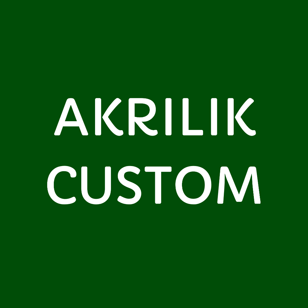 

Akrilik Custom ukuran A4 A5 A6