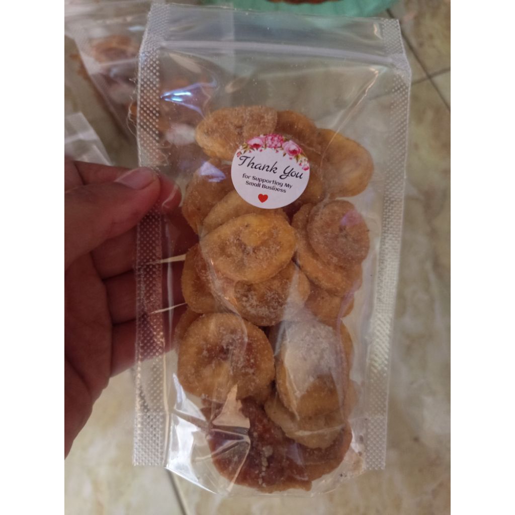 

kripik pisang manis gula asli