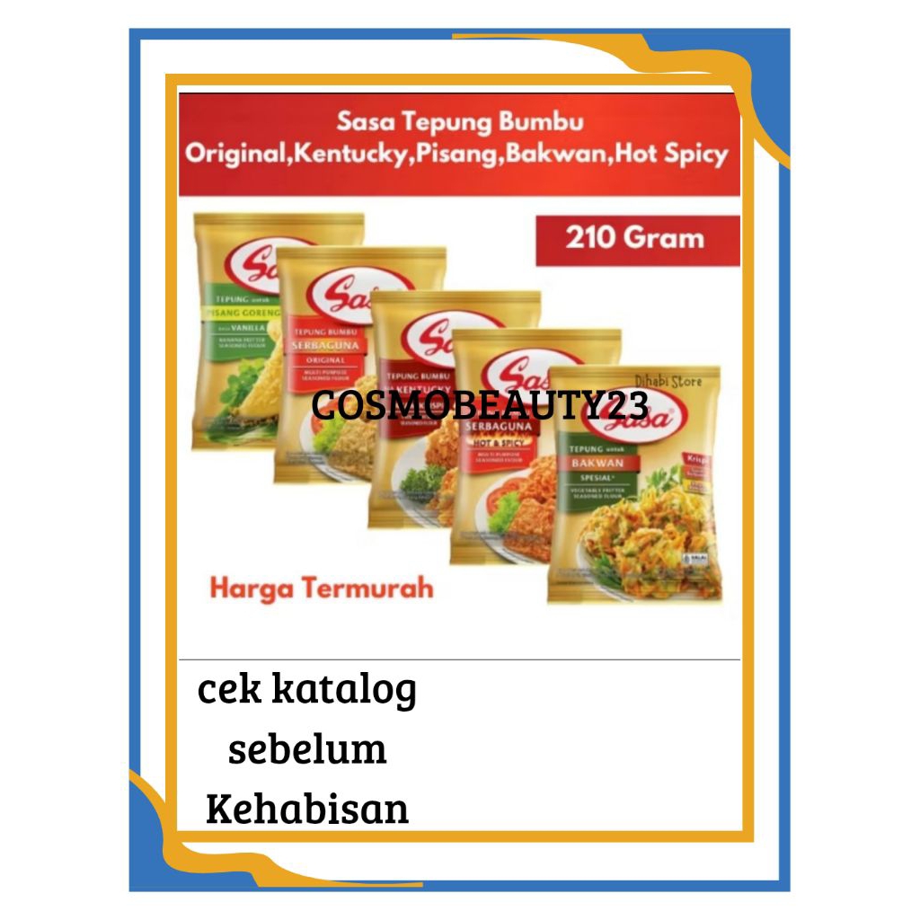 

TEPUNG SERBAGUNA SASA 210 GR