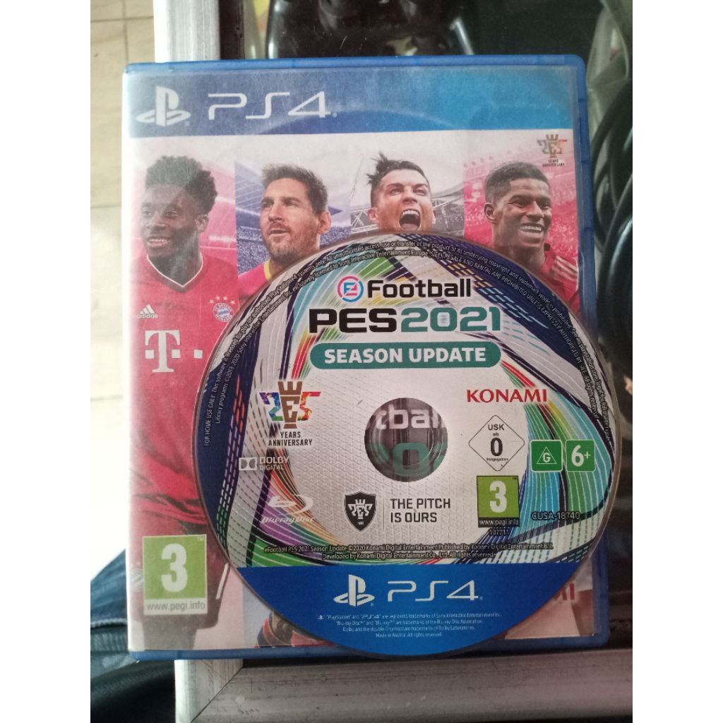 Kaset / BD PES 2021 ps4 second normal