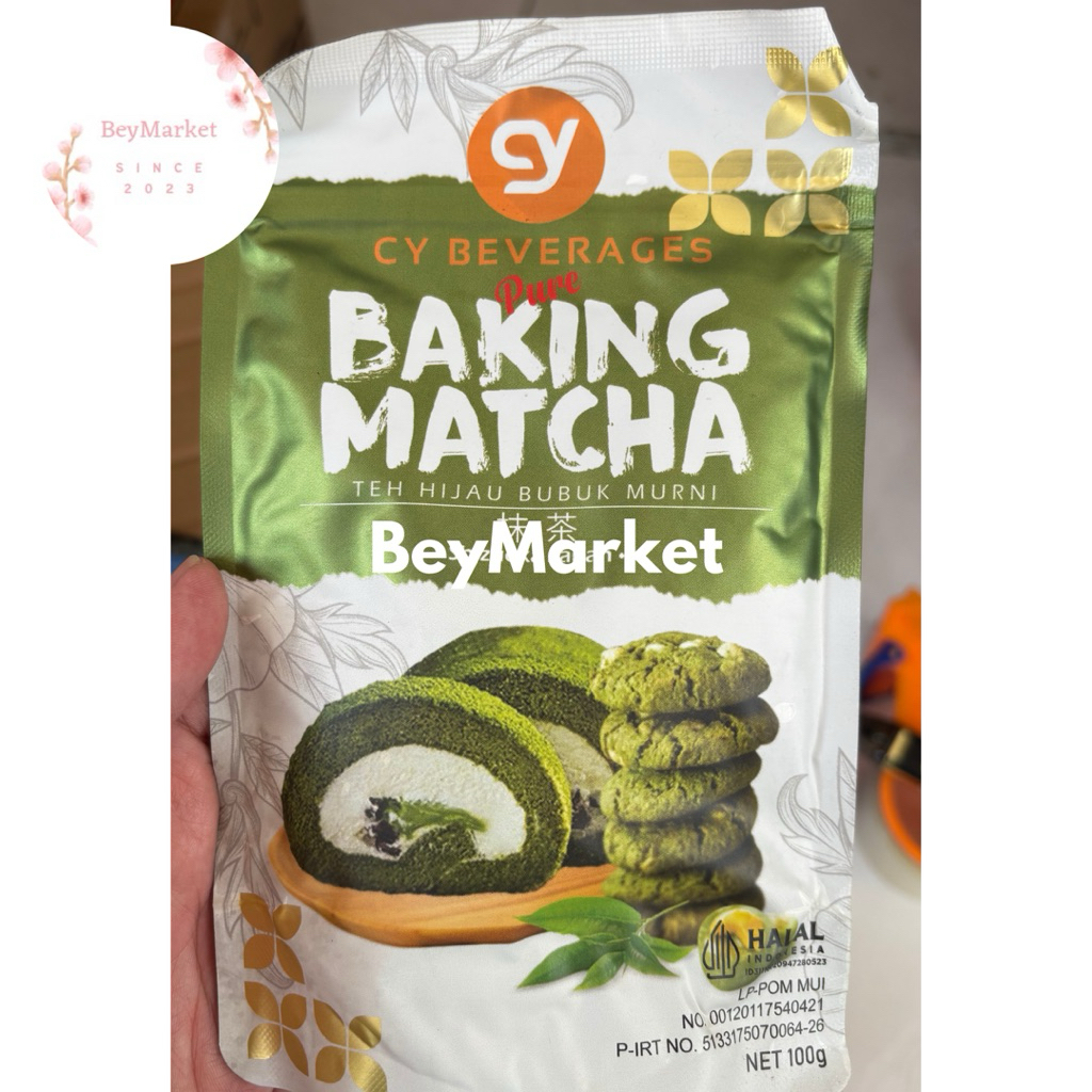 

CY Beverage Pure Baking Matcha 100g | Bubuk Matcha Murni