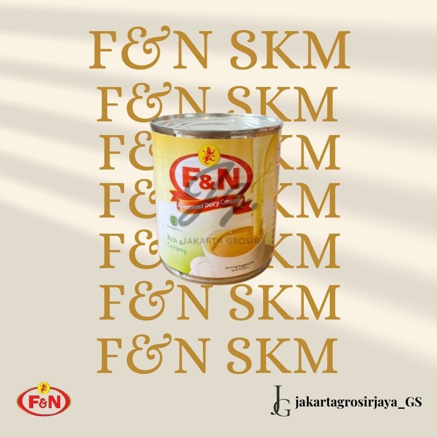 

Susu / Susu kental manis / Sweetened Dairy Milk F&N 390 gr