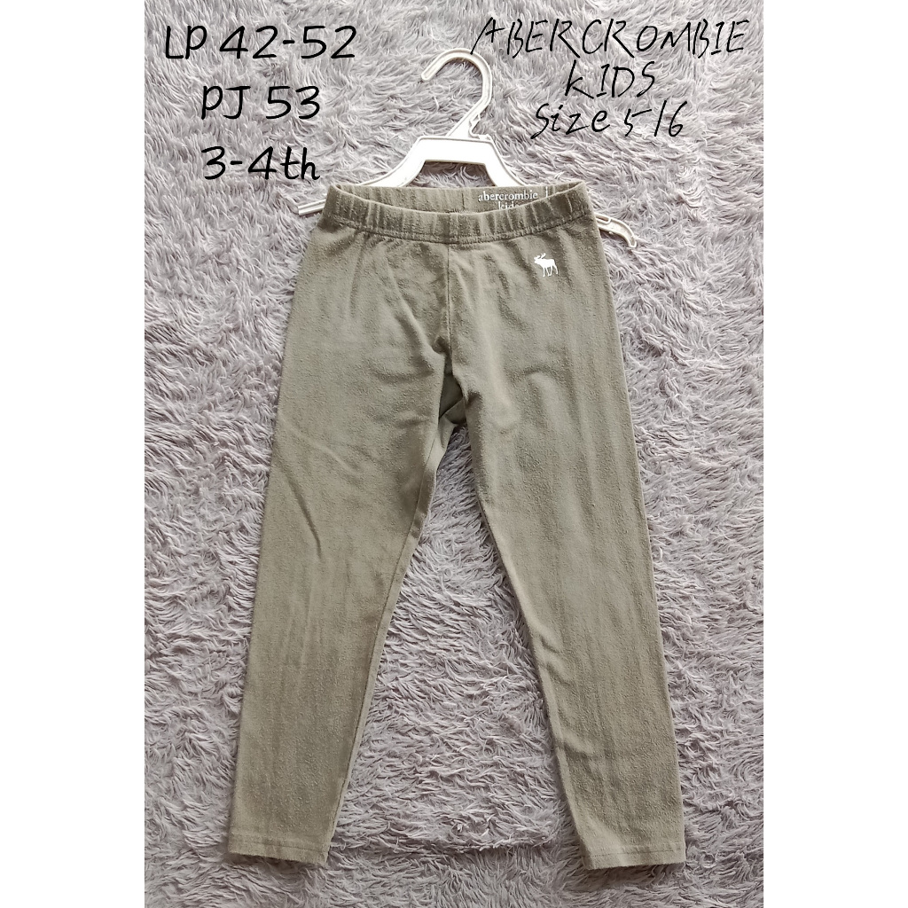 Celana legging anak 3-4th ABERCROMBIE-