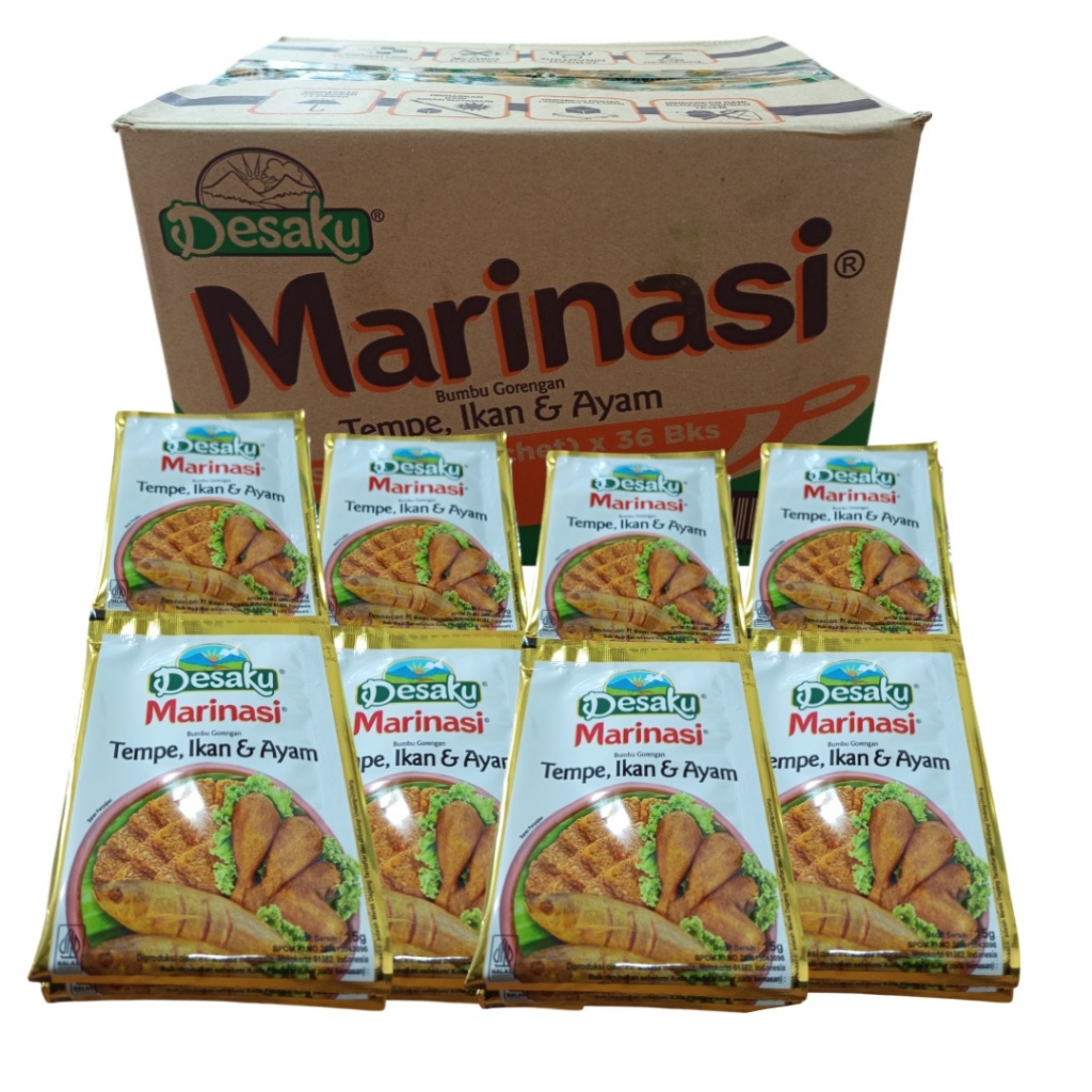 

4 Pack BUMBU DESAKU MARINASI INSTAN 15grm Rempah