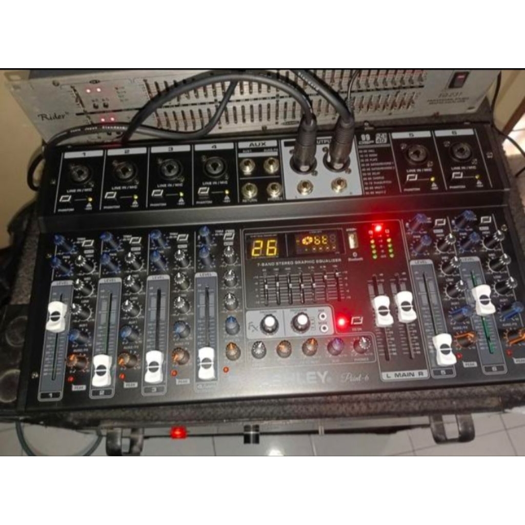 Mixer Ashley point 6 Original 6 Channel bluetooth