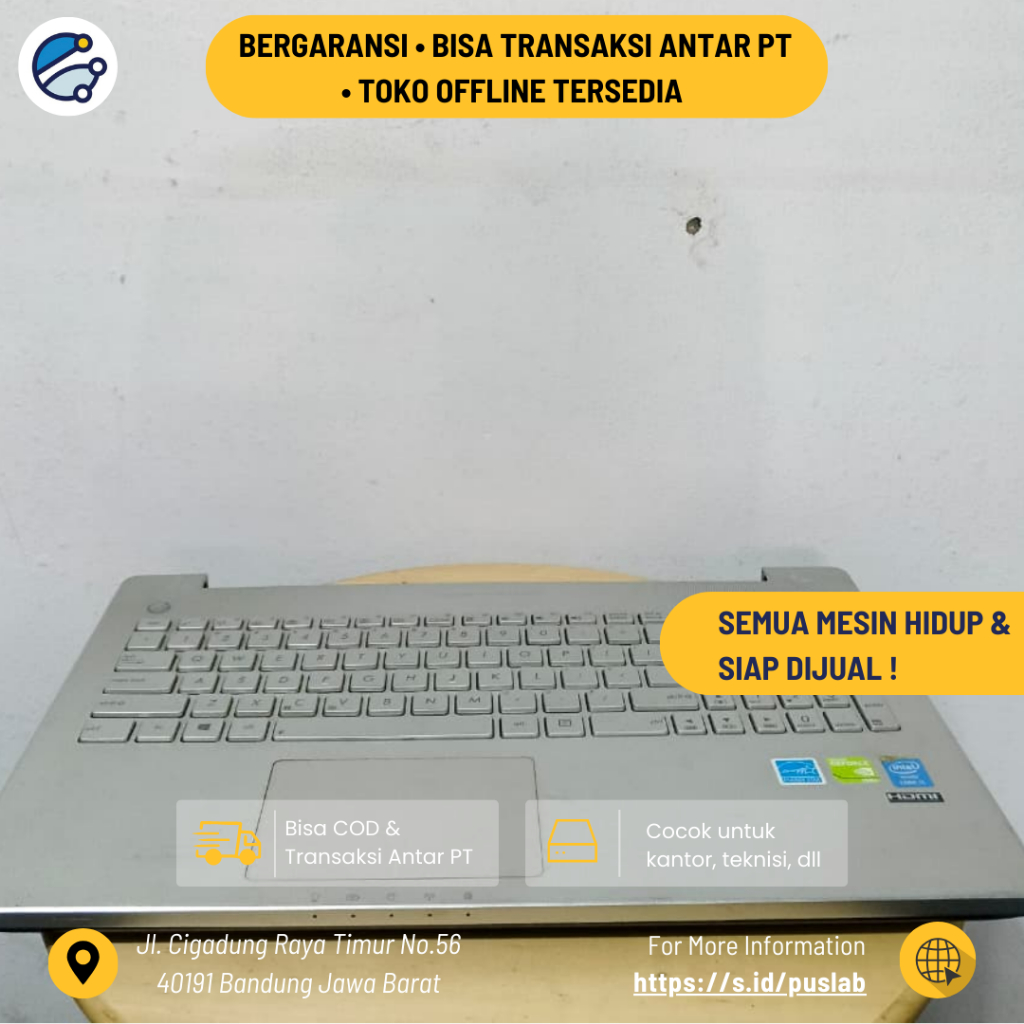 Motherboard Laptop / Mobo Laptop / Mainboard Laptop / Mesin Laptop Copotan / Board Laptop Pretelan /