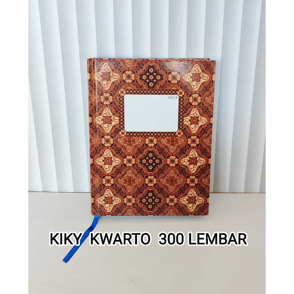 

Buku Kwarto 300 Lembar KIKY Hard Cover