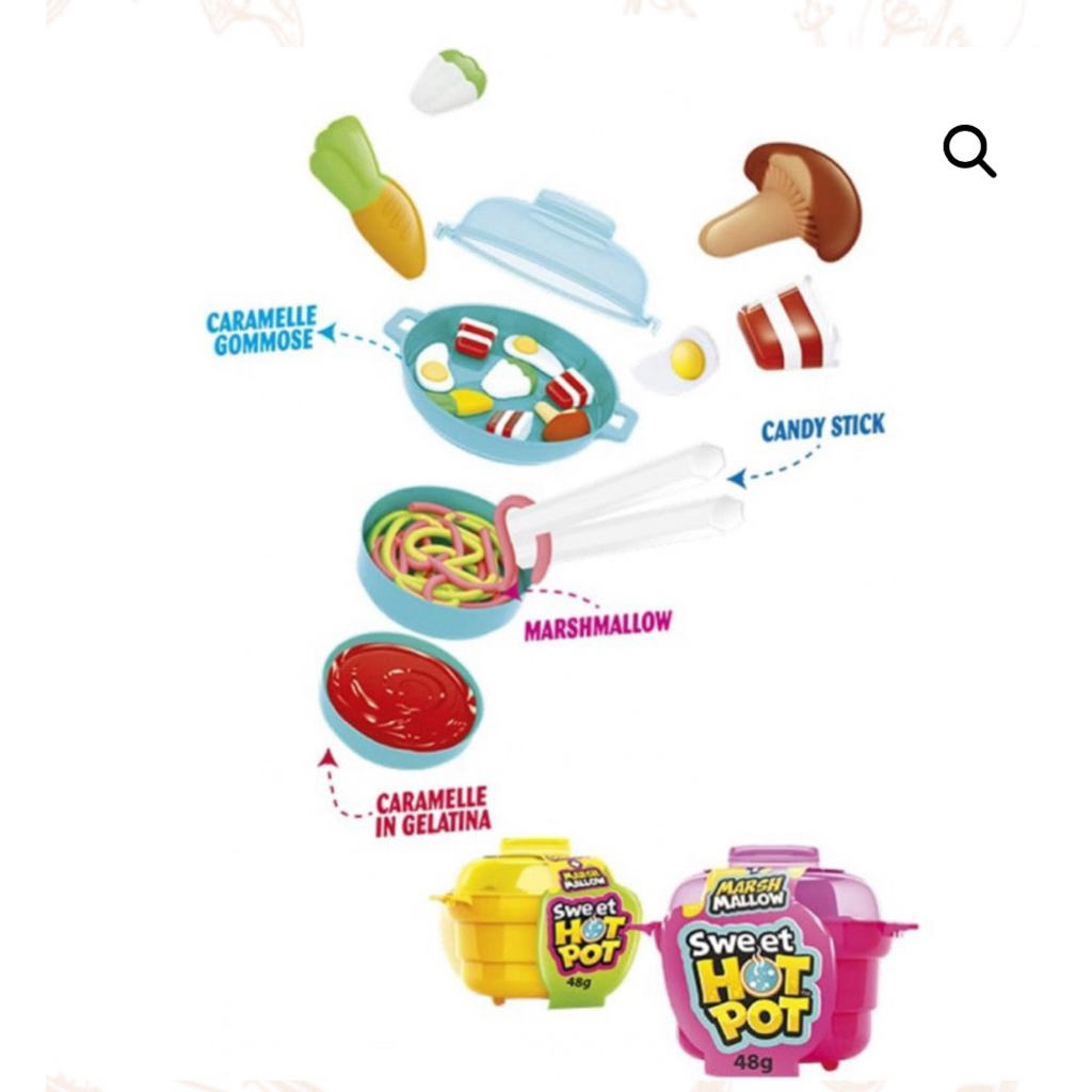 

JB Sweet Hot Pot/gummy/marshmallow/snack import/snack lucu/gummy hot pot/gummy import/candy import/oleh oleh luar negeri/import snack/permen import/yupi/snack unik/fruit candy/jelly bean/candy import