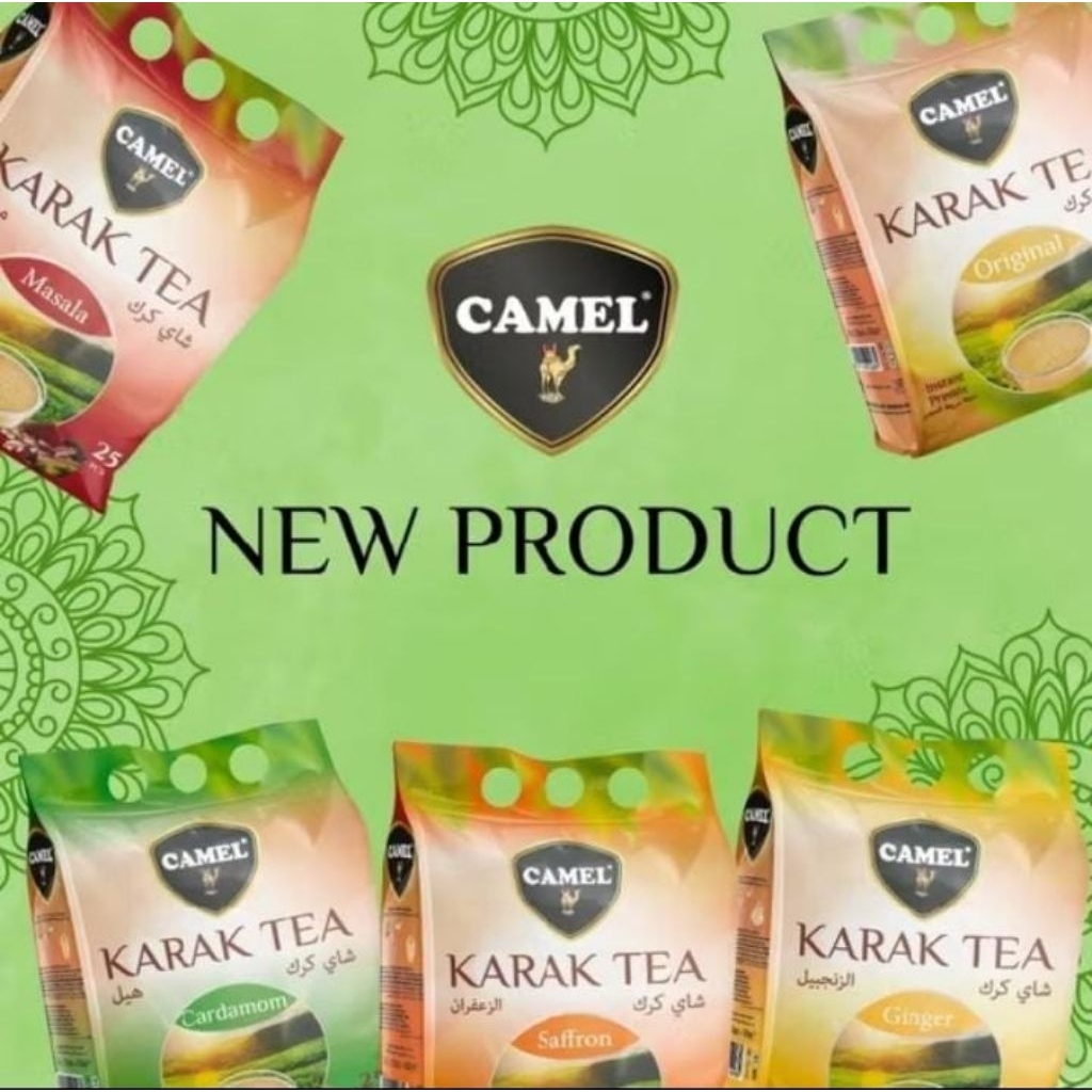 

CAMEL KARAK TEA 500gr (25's @25gr)