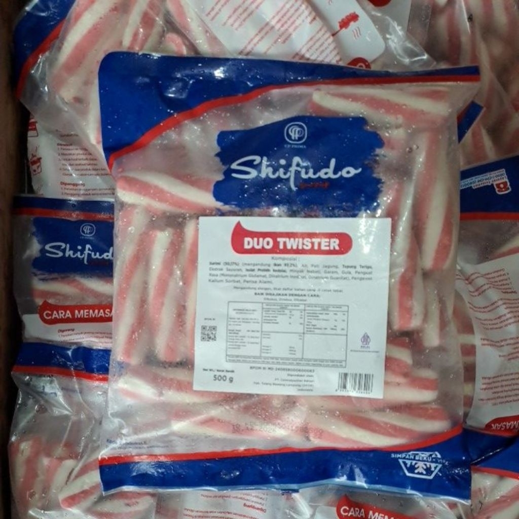 

SHIFUDO DUO TWISTER SEAFOOD OLAHAN 500GR