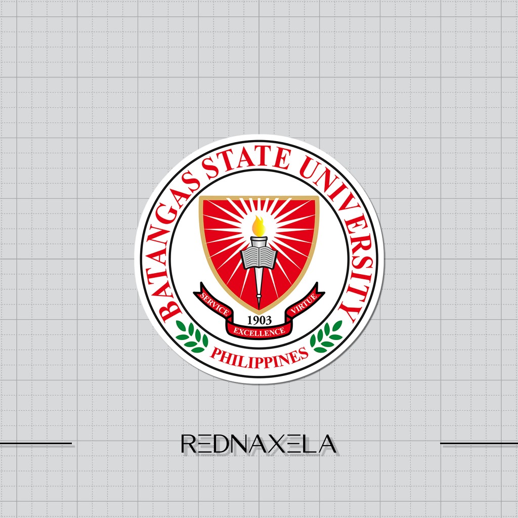 

Stiker Vinyl Batangas State University Philippines Stiker Laptop Stiker Koper Outdoor Waterproof Sticker