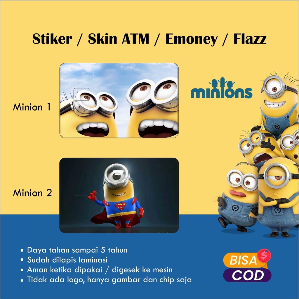 

Stiker / Garskin / Skin ATM Minion