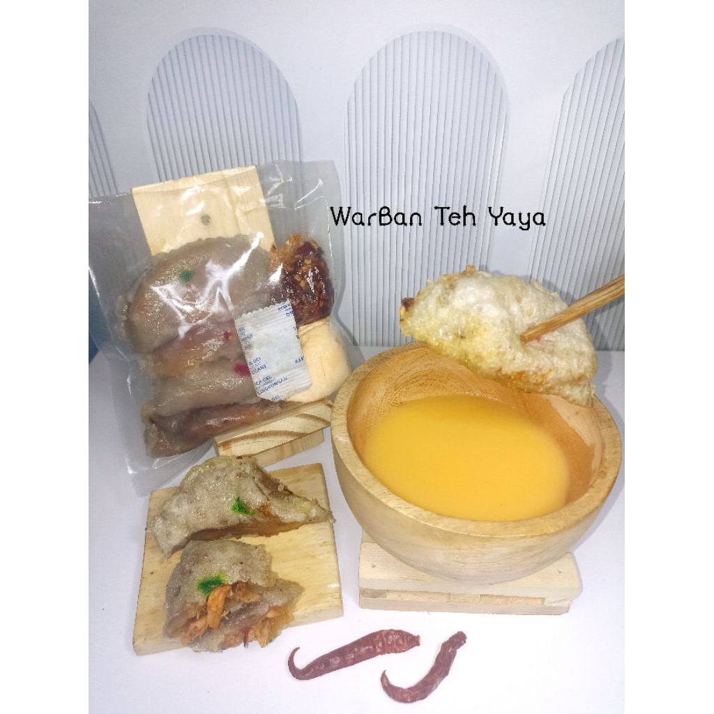 

Cireng Isi + Kuah Keju