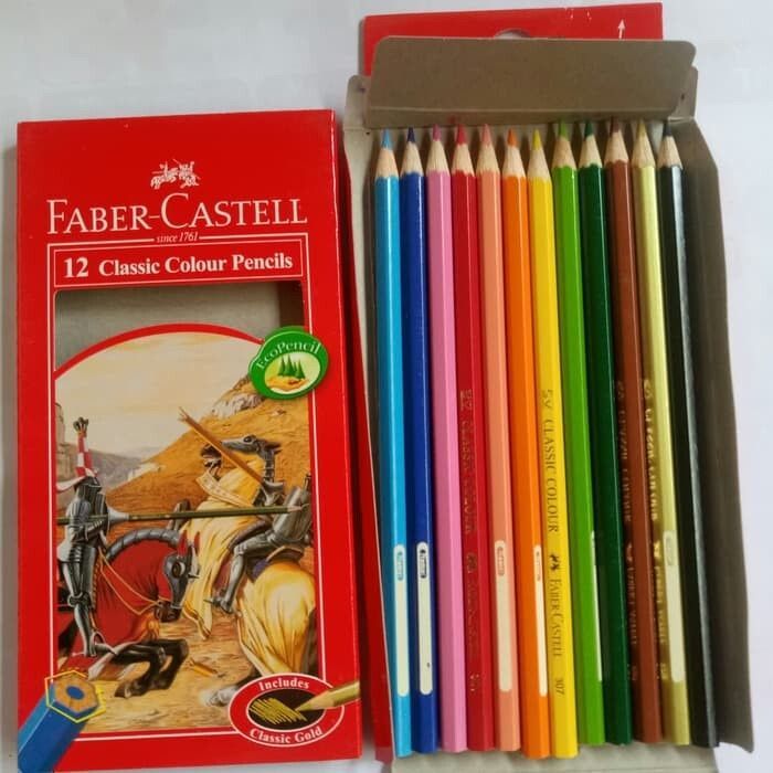 

PENSIL WARNA FABER CASTELL CLASSIC 12W 115852